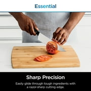 Ninja NeverDull Essential 14-Piece Knife System with Built-In Sharpener, Stain & Rust Resistant, K12014, Black