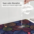thumbnail image 6 of Balery Design Name Drying Mat For Kitchen Counter, 18x24 Inch Summer Ultra Absorbent Home Dish Drainer Mats Plate Holder, 6 of 9