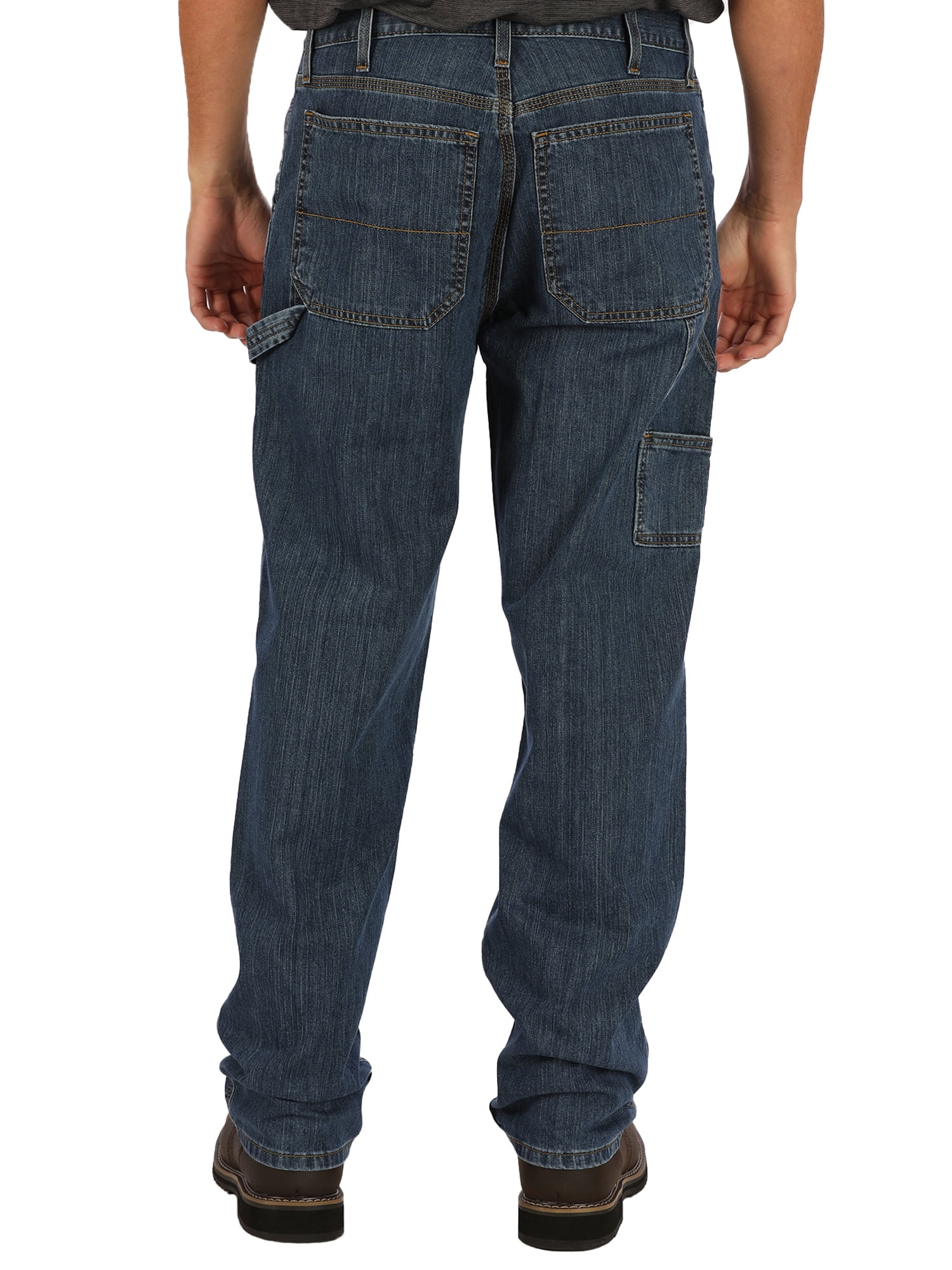 George Men's and Big Men's 100% Cotton Carpenter Jeans George Men's and Big Men's 100% Cotton Carpenter Jeans