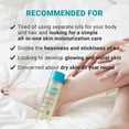 thumbnail image 3 of Aceite Hidratante Derma B Multiusos para Cuerpo y Cabello, 3 of 7