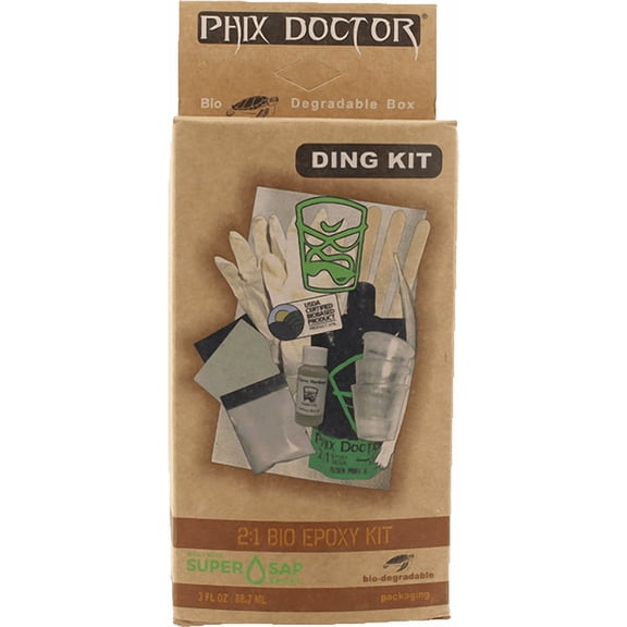 Phix Doc. 2:1 Bio Epoxy Surfboard Repair Kit 3Oz