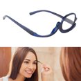 thumbnail image 3 of Gafas de maquillaje de ojos con aumento giratorio, lente única, Herramienta esencial de maquillaje para mujeres para hipermetropía gafas de maquillaje gafas giratorias gafas de, 3 of 7