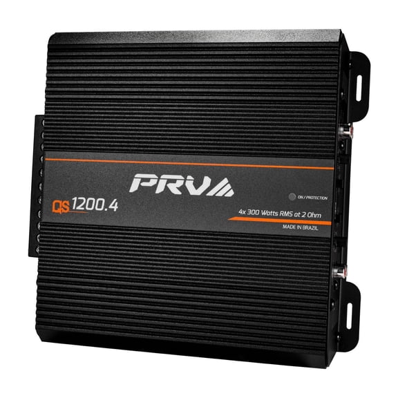 Prv Audio QS1200.4 Prv 1200x4 Car Amp 2 Ohm 4 Channel