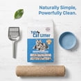 thumbnail image 3 of FEELING BEST Tofu Cat Litter 22.4 lb (4 x 5.6 lb), Unscented Clumping, Flushable, Low Dust, Ultra Absorbent for Multi-Cat, 3 of 9