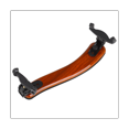 thumbnail image 1 of Violin Coffee Wood Grain ABS Shoulder Rest (4/4 4/3 Universal), 1 of 5