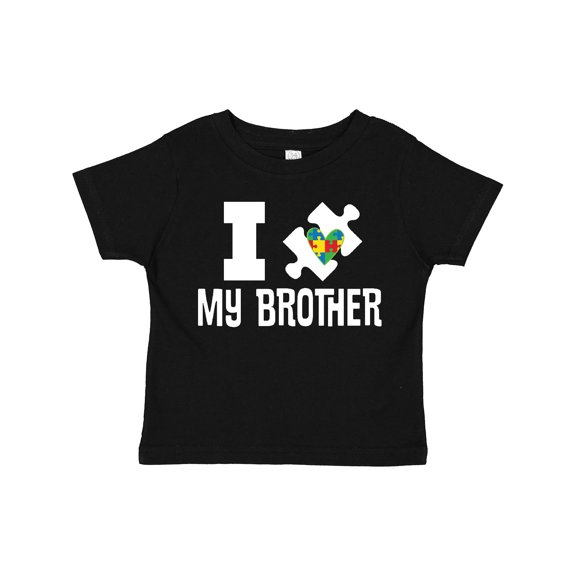 Inktastic Autism I Love My Brother Awareness Support Boys or Girls Toddler T-Shirt