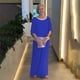 thumbnail image 4 of Camisa de gasa con empalme de lentejuelas para mujer, traje de manga corta de murciélago, pantalones de pierna ancha, elegante conjunto de 2 piezas para oficina, Primavera, nuevo, 4 of 5