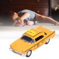 thumbnail image 3 of Juguete modelo de taxi escala 1:32 modelo de taxi juguete de modelo de coche simulado de aleación de coche con luz de sonido decoración de regalo de cumpleaños ANGGREK Otros, 3 of 8