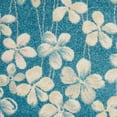thumbnail image 6 of Desert Fields Contemporary Floral Turquoise 5'3" x 7'3" Area Rug, (5' x 7'), 6 of 6