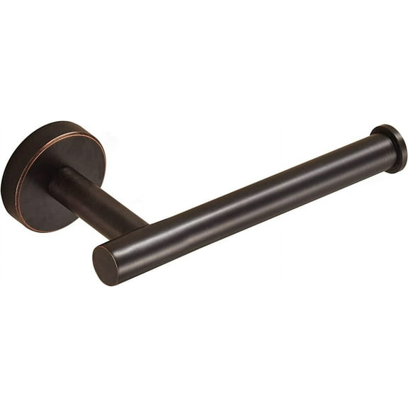 Bronze Toilet Paper Holder, Bathroom Toilet Roll Holder Oil Rubbed, Farmhouse Toilet Tissue Holder ORB Rustic Wall Mounted