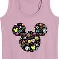 thumbnail image 3 of Mickey & Friends - Mickey And Minnie Doodles - Women's Racerback Tank Top, 3 of 5