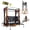 6.5FT Lifting Height, variant on 1100 lbs Electric Scaffolding Lift Platform with Foldable Legs, 6.5 FT Vertical Aerial Work Platform for Construction, Painting, and Maintenance