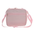 thumbnail image 4 of Unique Bargains 1 Pc Portable Heart Pattern Lunch Bag Pink, 4 of 5
