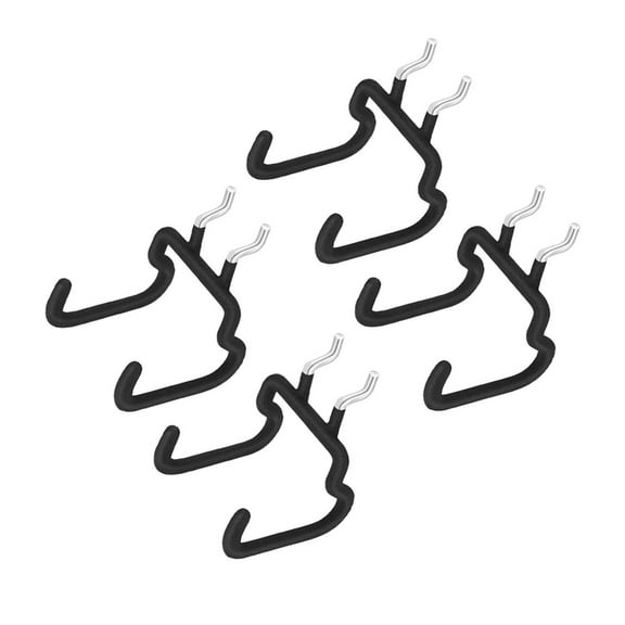 BESTOYARD 4Pcs Heavy Duty Pegboard Hooks for Hanging Pliers Drill Garage Organizer