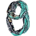 thumbnail image 2 of Peach Couture Vintage Womens Bohemian Design Infinity Loop Scarves, 2 of 3