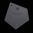 thumbnail image 6 of HOMYL Patchwork Quilt Ruler Template Sewing Ruler Tailor Ruler Patchwork Ruler Ruler EZ-02, 6 of 8