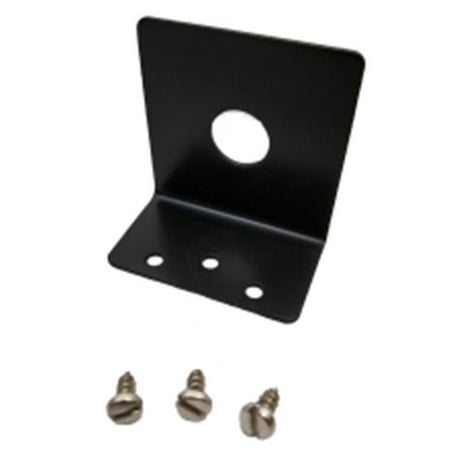 

0.52 in. Fender Mount L Bracket Black