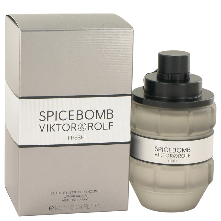 Spicebomb Fresh by Victor & Rolf Eau De Toilette Spray 3 oz-90 ml-Men