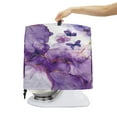 thumbnail image 4 of ZIATUBLES Stand Mixer Cover Waterproof Kitchen Mixer Dust Cover with Adjustable Drawstring Washable Kitchen Appliance Storage Cover for 6-8 Quart Standing Mixer, Butterfly White Violet Yellow Marble, 4 of 7