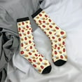 thumbnail image 5 of Gukieu Ladybug And Bee Print Contrast Color Mid-calf Socks, Sweat-wicking Athletic Socks, Unisex Clothing Accessories, 5 of 6
