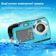 thumbnail image 4 of Cámara Impermeable 4K 30FPS Grabadora Video UHD 56MP para Esnórquel (Azul), 4 of 9