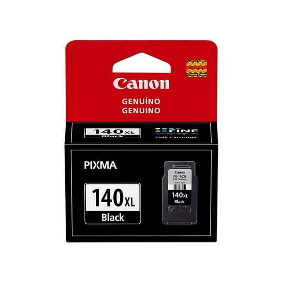 Cartucho de Tinta Canon Negro Modelo: PG-140 XL Canon 5200B001AB