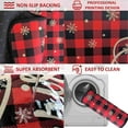 thumbnail image 6 of Christmas Kitchen Rugs and Mats Set of 2, Christmas Decorations for Home Non Slip Backing Winter Holiday Kitchen Rug Seasonal Low-Profile Kitchen Floor Mat Xmas Decor 17"X47"+17"X30", 6 of 6
