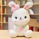 thumbnail image 1 of 22/35/50cm Cute / Soft / Rabbit Plush Toys / Rabbit Figurines with Bows and Carrots / Children's Birthday Gifts/ Christmas Giftswhite35cm Deng Xun unisex, 1 of 2