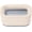 Cream, variant on Caraway Mini Rectangle Food Storage Container - 2.6 Cup Glass Storage Container for Food - Non-Toxic Ceramic-Coated Glass - Air Release Technology - Compact & Stackable Design - Cream