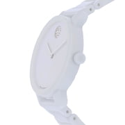 Movado Bold Evolution 2.0 White Ceramic Womens Quartz Watch 3601233