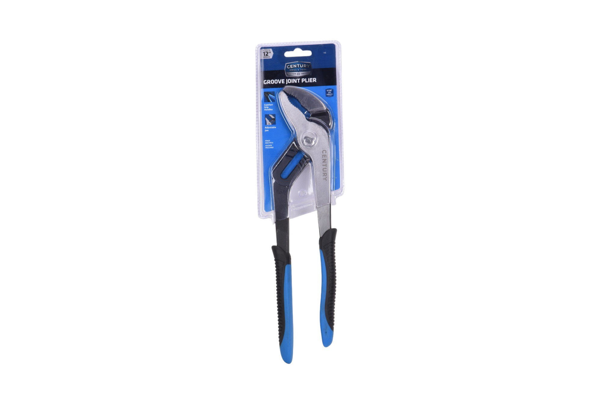 Century Drill & Tool 72576 Groove Joint Pliers, 12"