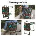 thumbnail image 4 of Cheers US Folding Garden Kneeler Seat Bags Kneeling Pad Garden Tools Bags Gardening Tote Bag Gardeners Bench Kneeling Bag Caddy Bags Gardeners Storage Bag Tote Organizer Yard Tool, 4 of 7