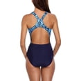 thumbnail image 2 of Charmo Womens One Piece Athletic Racerback Swimsuit Slimming Bathing Suit, 2 of 6