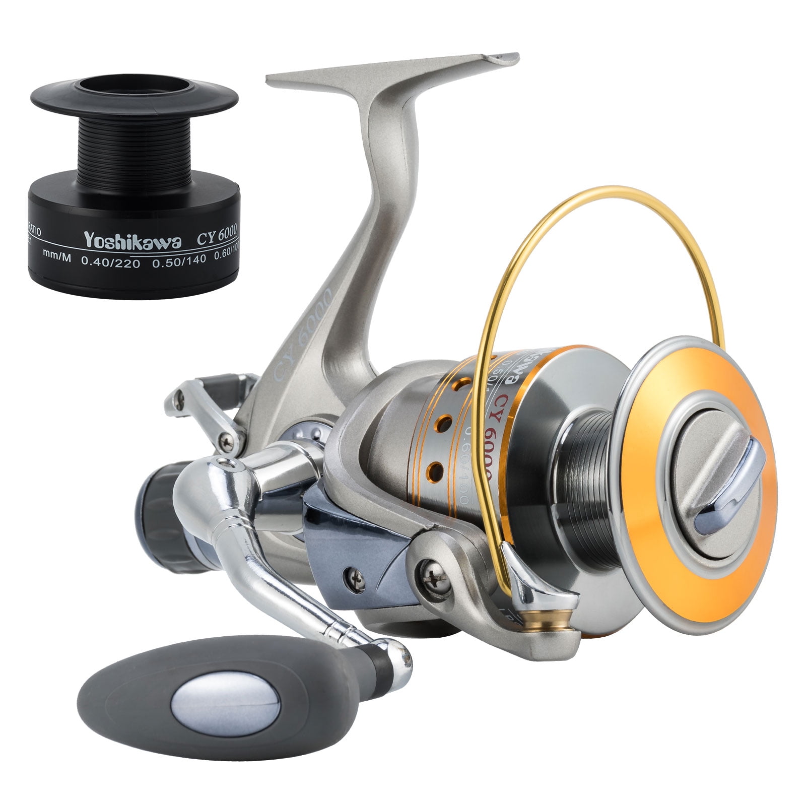 Dr.Fish Saltwater Spinning Reel 8000/9000 Surf Fishing Reel Graphite Body 9+1 Stainless Steel BB 35lb Max Drag Heavy Duty Big Game Fishing Surf Casting