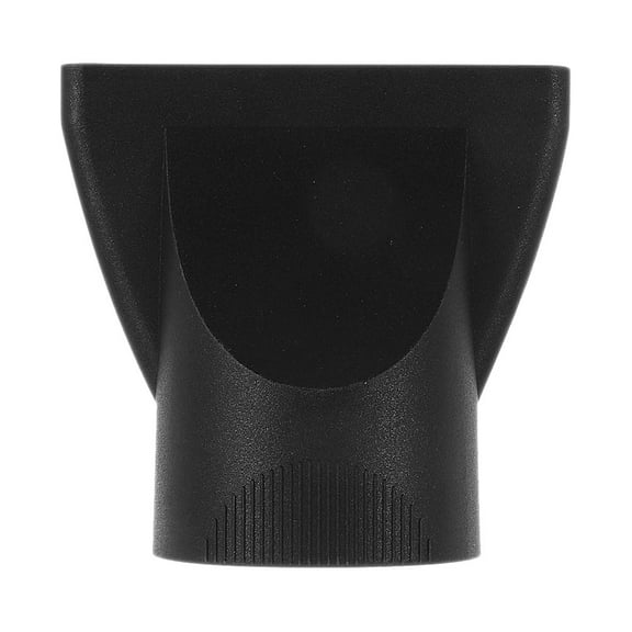 MLINS Black Blow Dryer Attachment Universal Plastic Hair Dryer Nozzle Replacement Narrow Concentrator Blow Flat Nozzle for Hair Styling