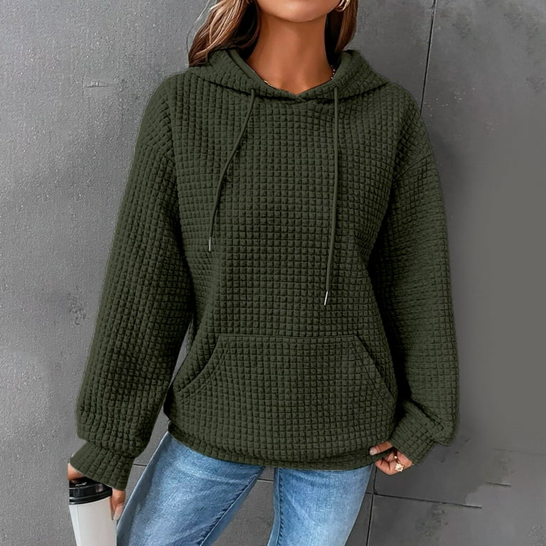 Tashi Sweatshirt For Women Hoodies For Women Solid Color Casual