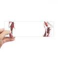 thumbnail image 1 of Autocollant Rectangulaire Carpe Rouge Chinoise Poisson Animal pour Fenêtre de Carnet, 1 of 1