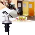 thumbnail image 4 of Tapa para botella de aceite, dispensador de botellas con boquilla para verter aceite de cocina, tapa abatible para botella negra a prueba de fugas para aceite, vinagre, salsa de soja, 4 of 5