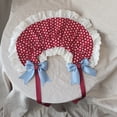 thumbnail image 6 of Vjnyvs Tea Party Sun Hat Victorian Lace Bows Bonnet Hat Colonial Headwear Tea Party Sweet Lolita Sun Cap for Women, 6 of 7