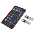 thumbnail image 2 of Bombilla LED Sunnimix 2x2 T10 5050 6SMD RGB con Control remoto paquete de 4, 2 of 8