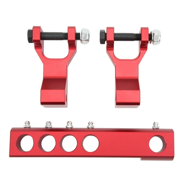 ATV Drop Link, Kit d'Abaissement avant Arrière Robuste Haute Résistance Réglable pour Refit Noir, Argent, Rouge, Bleu