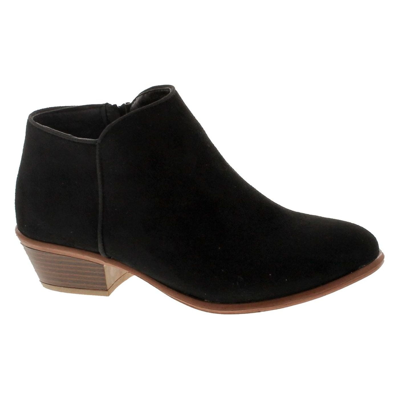 Wild Diva Manny01 Womens Almond Med Low Heel Western Cowboy Ankle