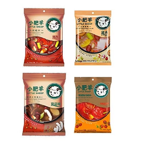 小肥羊火鍋の素 火鍋底料 （辣湯）235g 辛口 グルメ シャオフェイヤン しゃぶしゃぶの素 4〜6人分 中華食材