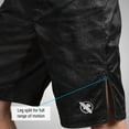 thumbnail image 5 of Hayabusa Hexagon Mixed Martial Arts Fight Shorts, Black X-Large, 5 of 6