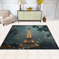thumbnail image 2 of WOBOGO The Tower Of Paris Carpet Non-Slip Rugs Soft Doormat 63×48in Living Dining Room Bedroom Decorative, 2 of 7