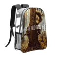 thumbnail image 1 of Donde Viven los MonstruosMochila transparente temática, resistente y duradera, bolsa see-through para trabajo, deporte, universidad y viaje, 31 × 43 cm, 1 of 6