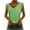 Green, variant on Puntoco Plus Size Tops Women'S Casual Solid Color T-Shirt with Large V-Neck Top Pink S