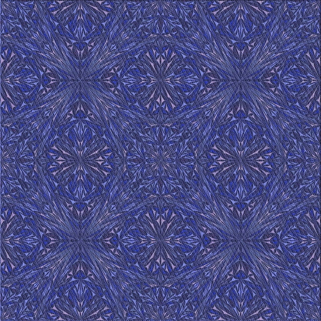 Ahgly Company Tapis d'Intérieur Lavable en Machine Carré en Denim Bleu Foncé, 5 Pieds Carré