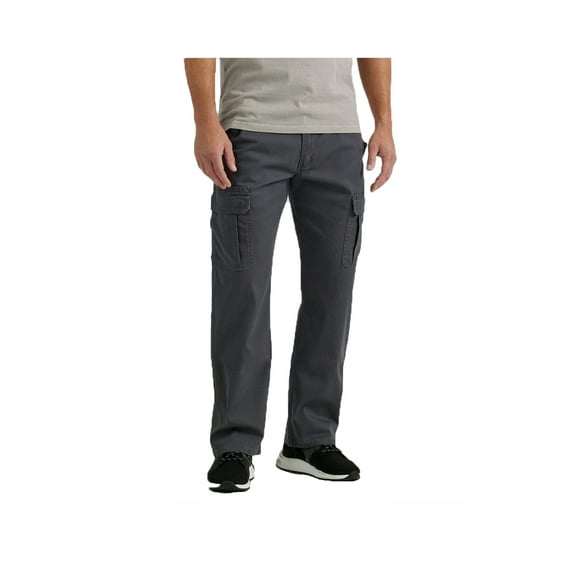 Wrangler Anthracite ATG All Terrain Gear Relaxed Cargo Pants - 30 X 30