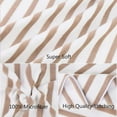 thumbnail image 4 of 6 Pack Microfiber Bath Towels Cabana Stripe Beach Towel Set 30x60 Oversized Soft Premium, 4 of 8